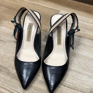 Zara Slingback Heels